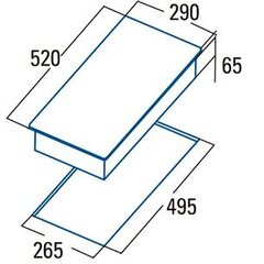 Индукционная панель Cata TD3002BK цена и информация | Варочные поверхности | kaup24.ee