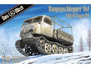 Сборная пластиковая модель Das Werk - Raupenschlepper Ost RSO/OI Type 470, 1/35, 35026 цена и информация | Конструкторы и кубики | kaup24.ee