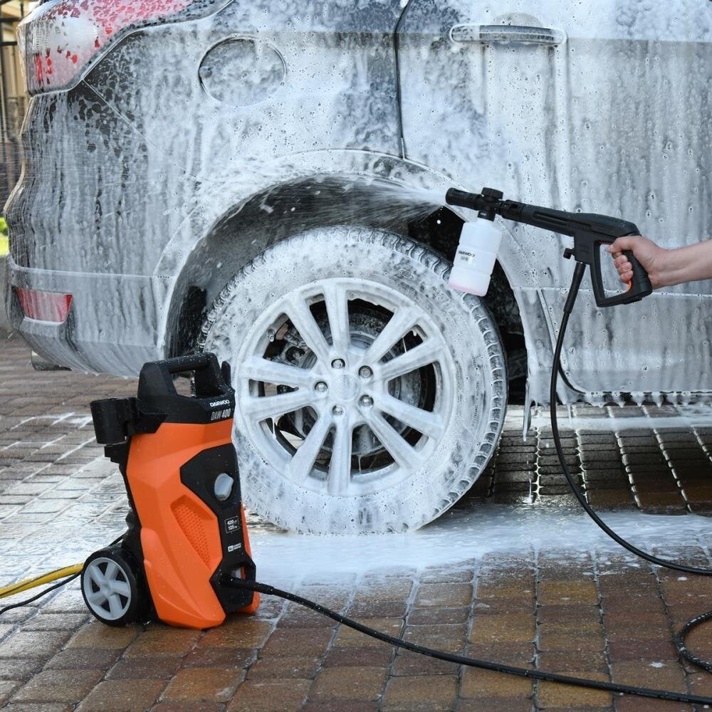 HIGH PRESSURE WASHER 1400W/DAW 400 DAEWOO цена и информация | Survepesurid | kaup24.ee