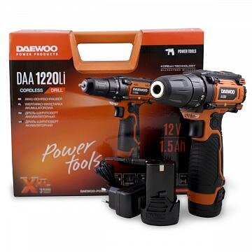 CORDLESS DRILL/DAA 1220LI DAEWOO цена и информация | Akutrellid, kruvikeerajad | kaup24.ee