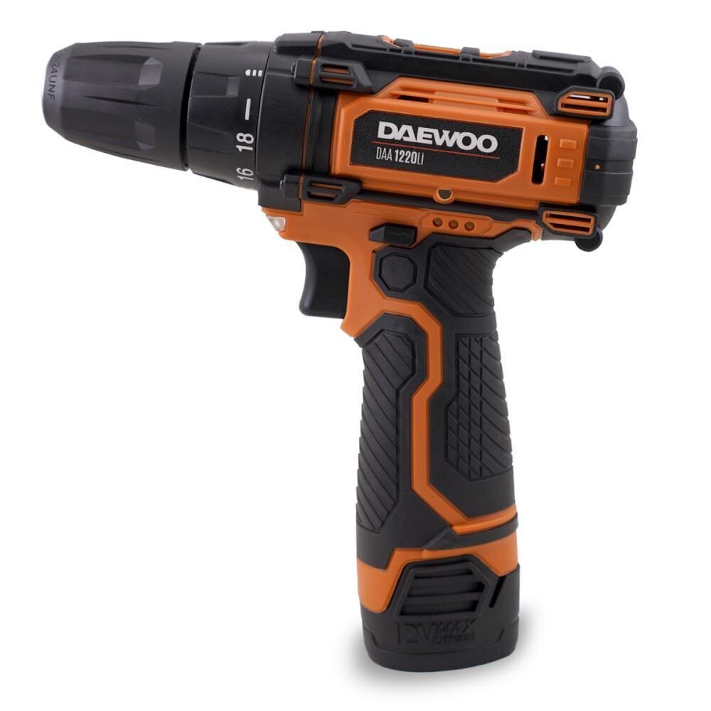 CORDLESS DRILL/DAA 1220LI DAEWOO hind ja info | Akutrellid ja akukruvikeerajad | kaup24.ee