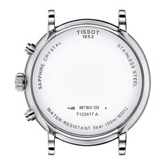 Meeste käekell Tissot T122.417.16.033.00 hind ja info | Meeste käekellad | kaup24.ee