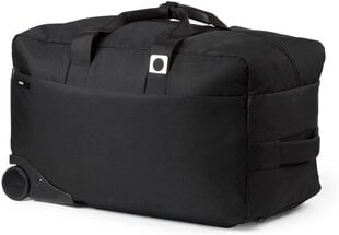 Сумка для путешествий с колесами APOLLO DUFFLE BAG, Черная цена и информация | Чемоданы, дорожные сумки | kaup24.ee