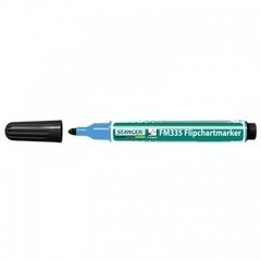 Marker Flipchart Fm 335, 1-3 mm, must, pakendis 10 tk 713000 hind ja info | Kirjutusvahendid | kaup24.ee