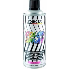 Pihustatav värv Stanger Color Spray MS 100001, 400 ml, valge цена и информация | Принадлежности для рисования, лепки | kaup24.ee