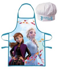 Фартук и шапочка Frozen цена и информация | Кухонные полотенца, рукавицы, фартуки | kaup24.ee