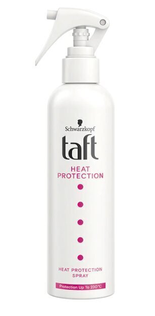 Kujundav juuksesprei Taft Heat Protection 250 ml hind ja info | Viimistlusvahendid juustele | kaup24.ee