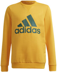 Adidas Džemprid B Bl Sweat Green Yellow GS4274/140 hind ja info | Poiste kampsunid, vestid ja jakid | kaup24.ee