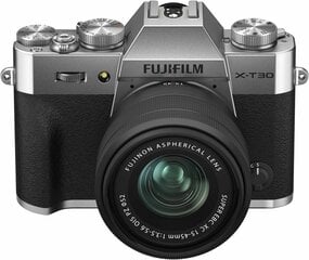 Fujifilm X-T30 II XC15-45 Kit, Silver цена и информация | Фотоаппараты | kaup24.ee