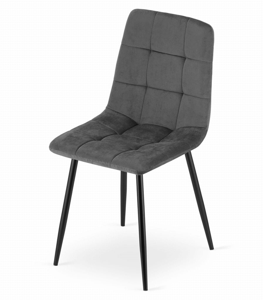 4-tooli komplekt Sara, hall цена и информация | Söögilaua toolid, köögitoolid | kaup24.ee
