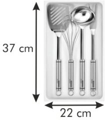 Tescoma FlexiSPACE söögiriistade alus, 37x22,2 cm hind ja info | Köögitarbed | kaup24.ee