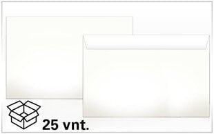 Конверты C5 с отрывной полосой, 162x229 мм, 25 шт. цена и информация | Конверты, открытки | kaup24.ee
