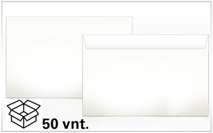 Конверты со отрывной лентой C65, 114x229 мм, 50 шт. цена и информация | Конверты, открытки | kaup24.ee