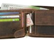 Meeste nahkrahakott GreenBurry Vintage, pruun 1666-25 цена и информация | Meeste rahakotid | kaup24.ee