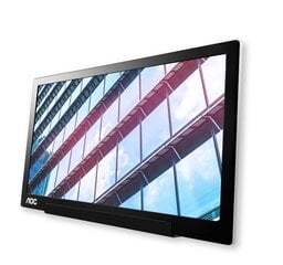 AOC 1601P, 15.6" цена и информация | Мониторы | kaup24.ee