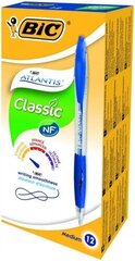 Pastakas ATLANTIS CLASSIC BIC 1.0 mm, sinine, 12 tk (136700) hind ja info | Kirjutusvahendid | kaup24.ee