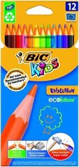 Цветные карандаши BIC CEV.93.CBW12 EU, (82902910), 12 цветных карандашей, 060963 цена и информация | Особенности<br>-<br>Материал: дерево, пластик, стекло.<br>- Ручка из массива дерева, высококачественная и стильная.<br>- Зеркало высокой четкости, восстанавливает вашу максимальную четкость.<br>- Это подходит мужчинам и женщинам для повседневного макияжа и для путешествий. | kaup24.ee