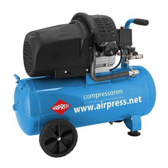 Kvaliteetne kompressor! Kompressor 50L, 2,2 kW / 3HP 2 silindrit