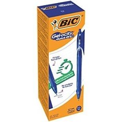 Ручка гелевая Gel Ocity QUICK DRY Blue Box 12 цена и информация | Письменные принадлежности | kaup24.ee