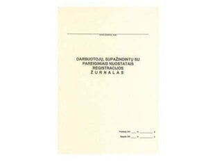 Personaliregister A4 (24) 0720-022 hind ja info | Vihikud, märkmikud ja paberikaubad | kaup24.ee