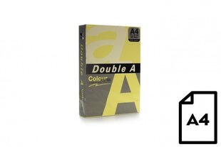 Colour paper Double A, 80g, A4, 500 sheets, Butter цена и информация | Тетради и бумажные товары | kaup24.ee