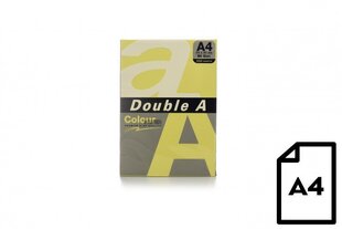 Colour paper Double A, 80g, A4, 500 sheets, Butter hind ja info | Vihikud, märkmikud ja paberikaubad | kaup24.ee