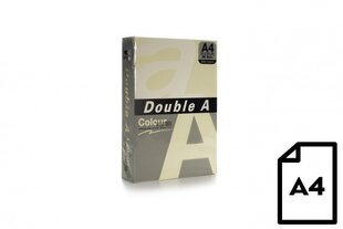 Värviline paber Double A, 80 g, A4, 500 lehte, elevandiluu hind ja info | Vihikud, märkmikud ja paberikaubad | kaup24.ee