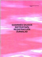 Tuleohutuse infopäevik, А4 (24) hind ja info | Vihikud, märkmikud ja paberikaubad | kaup24.ee