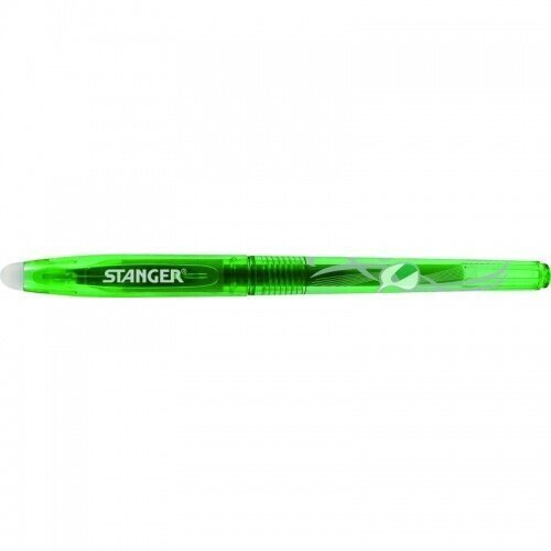 STANGER Eraser Gel Pen 0.7 mm, green, 12 pcs 18000300078 цена и информация | Kirjutusvahendid | kaup24.ee