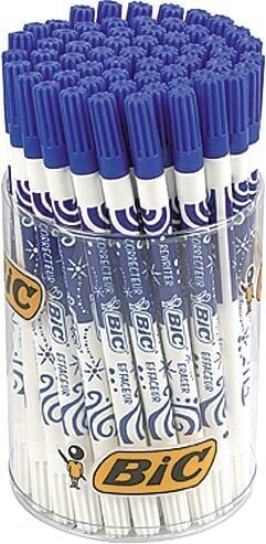 Pastakas kustutuskummiga BIC Ink Eater Tubo Blue, 60 tk 784311 цена и информация | Kirjutusvahendid | kaup24.ee