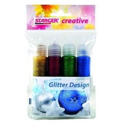 STANGER Gliter Design, Set 4x25 ml, 960032, цена и информация | Письменные принадлежности | kaup24.ee