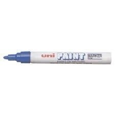 Õlimarker Uni PX-20, 2.2-2.8 mm, ümara otsaga, sinine hind ja info | Kirjutusvahendid | kaup24.ee