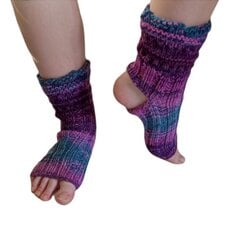 Носки для йоги, танцевальные носки, гетры для лодыжек цена и информация | Женские носки | kaup24.ee