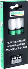 Kriidimarker STANGER, valge, 3-5 mm, 4 tk, 620000 цена и информация | Канцелярские товары | kaup24.ee