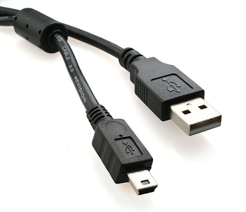 Kaabel USB-MINI 5PIN 1.8m (Canon) Ferryt hind ja info | Kaablid ja juhtmed | kaup24.ee