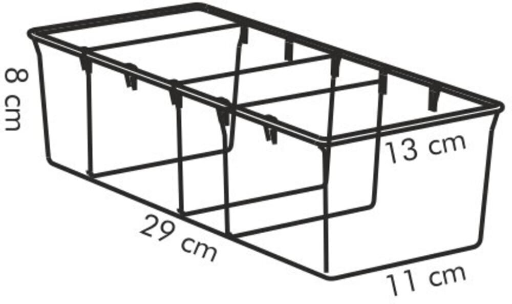 Tescoma 4FOOD toiduainete säilitusnõu, 29x13 cm hind ja info | Toidu säilitusnõud | kaup24.ee