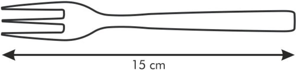 Tescoma magustoidukahvel, 15 cm, 3 tk. цена и информация | Söögiriistad | kaup24.ee