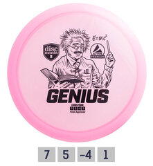 Discmania Драйвер фарватера Premium Genius 7/5/-4/1 Pink цена и информация | Discgolf | kaup24.ee