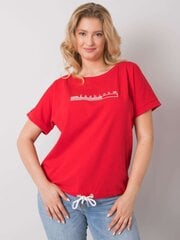 Naiste pluus, punane hind ja info | Naiste pluusid, särgid | kaup24.ee