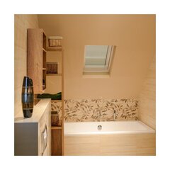 Открытая полка для ванной Classic, коричневая цена и информация | Шкафчики для ванной | kaup24.ee