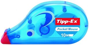 Корректирующая лента BIC POCKET MOUSE 10M BOX10 BCL EU, 1 шт. цена и информация | Смягчает воду и защищает Вашу посудомоечную машину от извести. | kaup24.ee