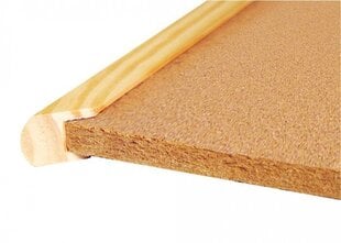<p>Стандартная деревянная рама Esselte Pinboard Cork, 80x60 см.</p>
 цена и информация | Канцелярские товары | kaup24.ee