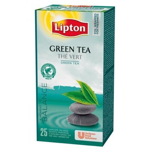 Tee Lipton Green Pure (25 pakendit) цена и информация | Tee | kaup24.ee