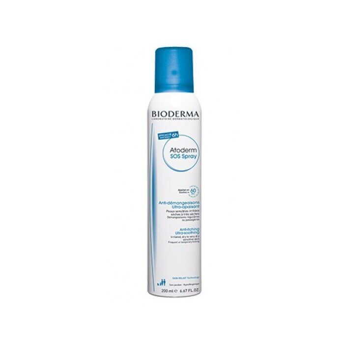 Sügelemise sprei Bioderma Atoderm SOS, 200 ml hind ja info | Laste ja ema kosmeetika | kaup24.ee