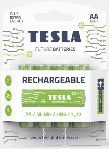 Battery Tesla AA Rechargeable+ HR06 2400 mAh 4 psc hind ja info | Patareid | kaup24.ee