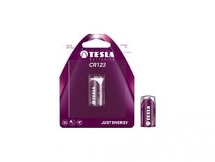 <p>Аккумулятор Tesla CR123 1480 мАч CR17345, 1 шт.</p>
 цена и информация | Батарейки | kaup24.ee
