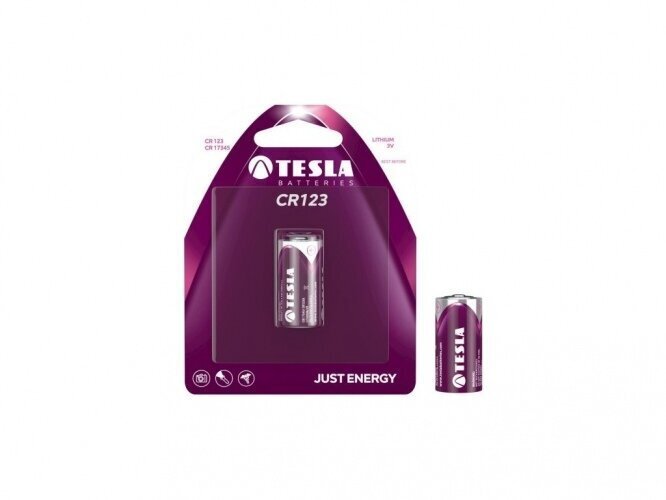 Battery Tesla CR123 1480 mAh CR17345 1 psc., hind ja info | Patareid | kaup24.ee