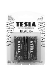 <p>Батарейки Tesla C Black+ LR14, 2 шт.</p>
 цена и информация | Батерейки | kaup24.ee