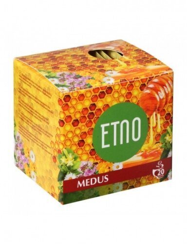 Tee ETNO Honey, 200 g (10 g x 20) цена и информация | Hoidised, keedised, konservid | kaup24.ee