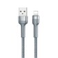 Kaabel Remax, USB - Lightning cable, 1 m, hõbedane hind ja info | Mobiiltelefonide kaablid | kaup24.ee